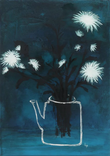 wild flower,판넬위아크릴,분채 30x42cm (3).JPG
